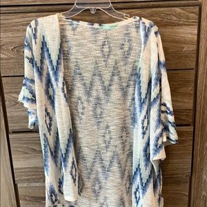 Maurices short sleeve cardigan